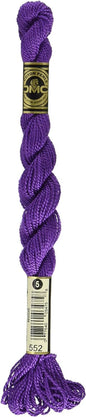 DMC 115 5-552 Pearl Cotton Thread, Medium Violet, Size 5
