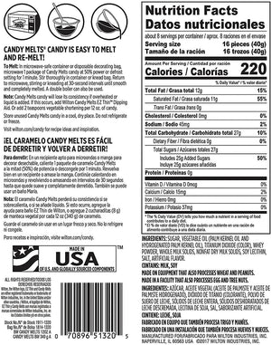 Wilton 1911-1300 Candy Melts, Bright White(2pk)