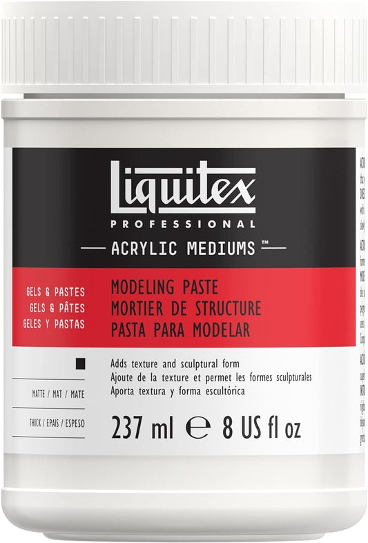 LIQUITEX / COLART Modeling Paste Acrylic Gel Medium-8oz