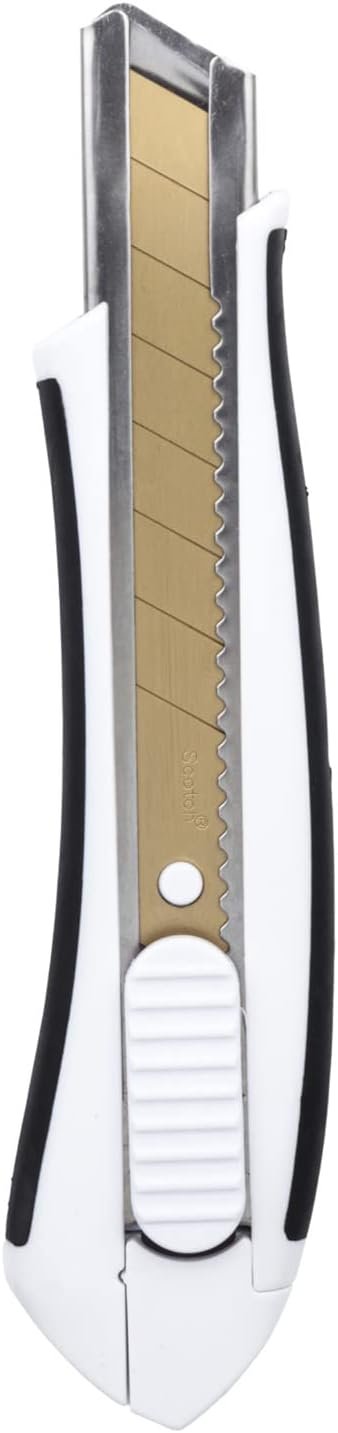 3M 159572 051141976549 Scotch Titanium Snap-Off Utility Knife, Large