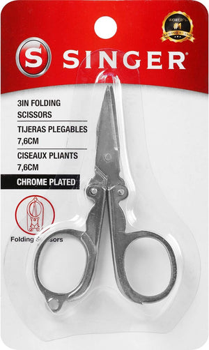 SINGER 00151 Folding Travel Scissors, 3-Inch