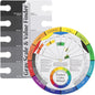 Color Wheel Pocket Guide with Gray Scale Value Finder - for both the amateur and professional artists by ASW