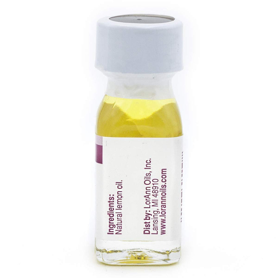 LorAnn Lemon Oil SS, Natural Flavor, 1 dram (.125 fl oz - 3.7ml - 1 teaspoon) - Twin pack