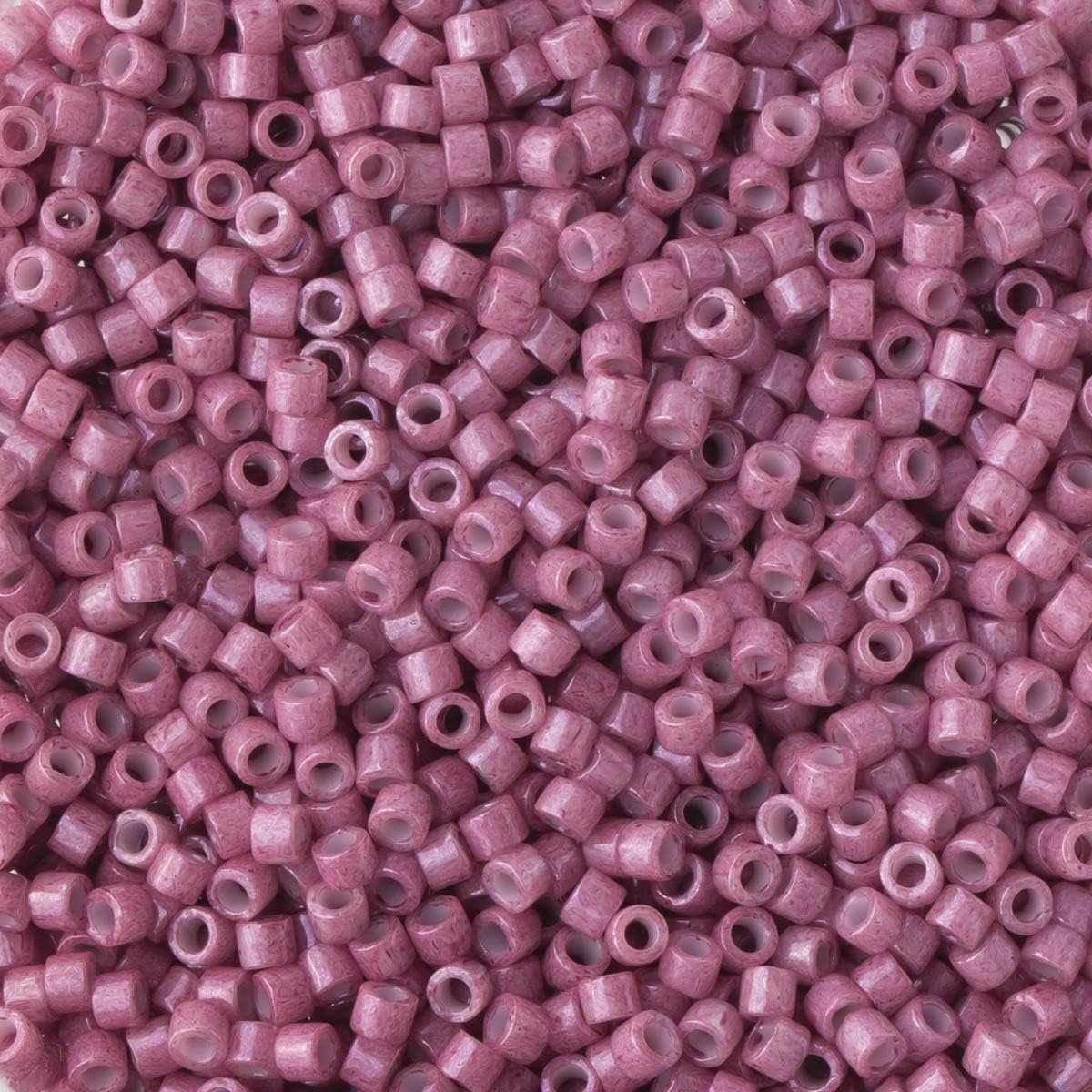 Delica Seed Beads Bundle: Size 11/0, Purple Opaque Palette Collection DB660, DB1363, DB1376-3 Tubes of 7.2 Grams ea
