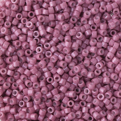 Delica Seed Beads Bundle: Size 11/0, Purple Opaque Palette Collection DB660, DB1363, DB1376-3 Tubes of 7.2 Grams ea