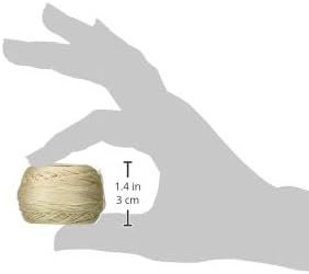 DMC Pearl Cotton Ball Size 8 87yd, Very Light Mocha Brown