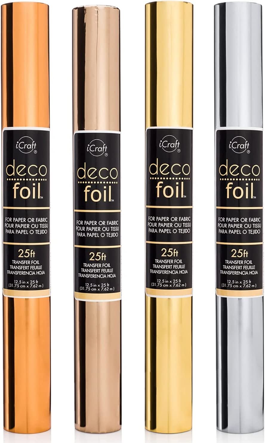 iCraft Deco Foil Value Roll, 12.5 inches x 25 feet