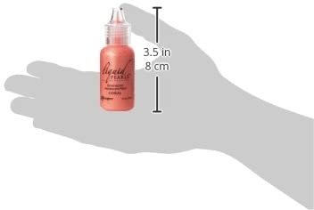 Ranger LPL-47520 Liquid Pearls Glue, 0.5 oz, Coral