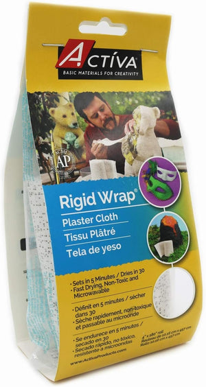 Activa Products Rigid Wrap Plaster Cloth for Arts and Crafts