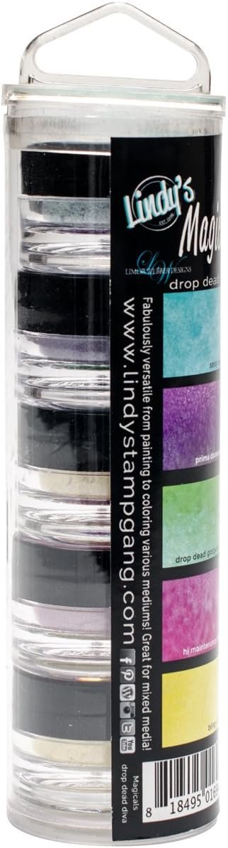 Lindy's Stamp Gang Drop Dead Diva Magical Set Jars, 0.25 oz