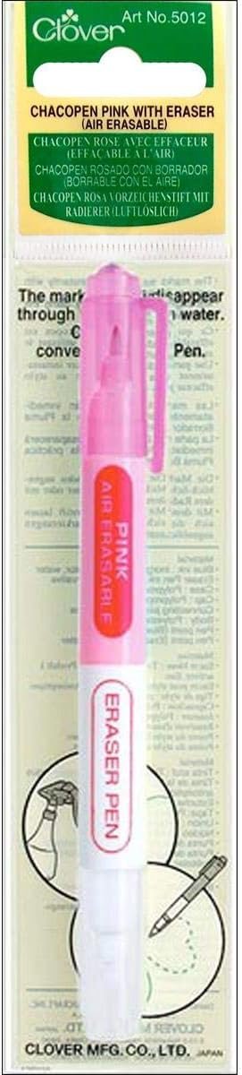 Clover Chacopen Air Erasable Pink with Eraser