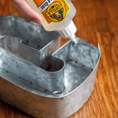 Gorilla White Gorilla Glue, Waterproof Polyurethane Glue, 2 Ounce Bottle, White, (Pack of 1)