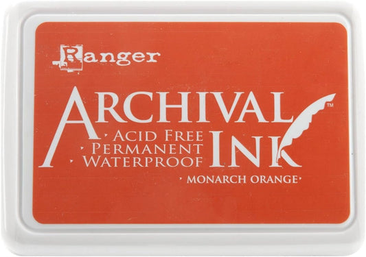 Ranger AIP-31239 Archival Inkpad, Monarch Orange