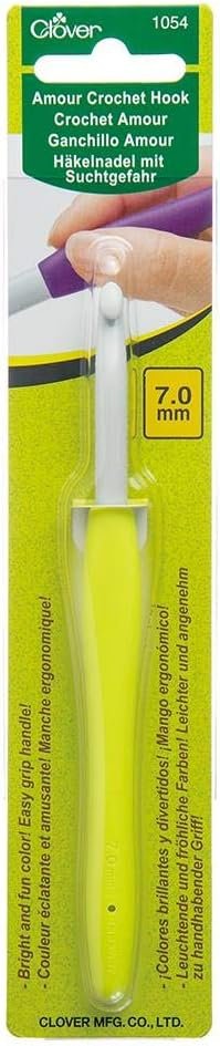 Clover Amour Crochet Hook (7.0 mm),Yellow