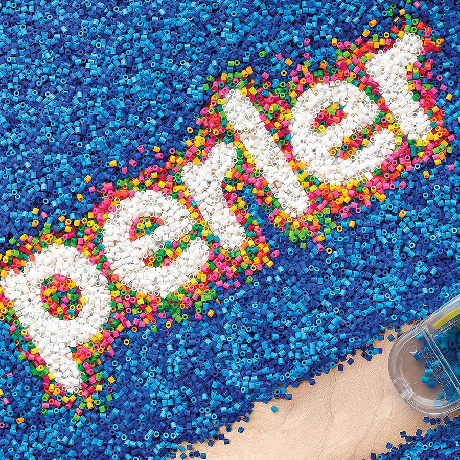 Perler Beads Bulk Assorted Multicolor Fuse Beads for Kids Crafts, 22000 pcs