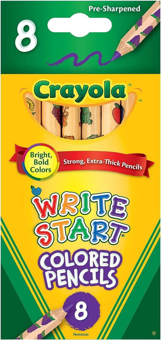 Crayola Write Start Colored Pencils