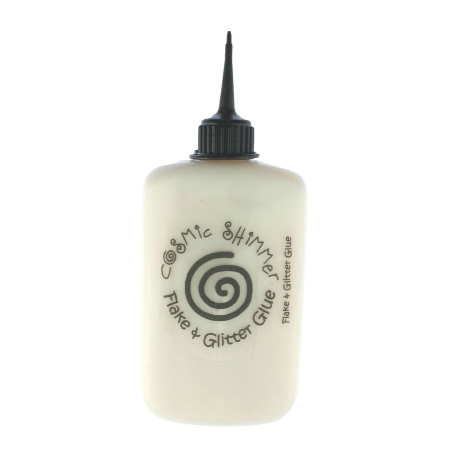 Cosmic Shimmer 125ml Flake & Flitter Glue, Translucent