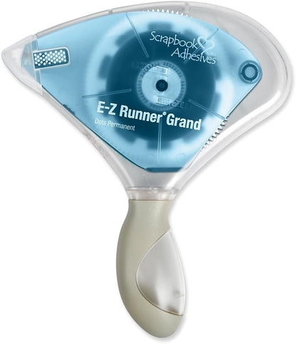 Scrapbook Adhesives EZ RUNNER GRAND PERM/BLUE, Clear