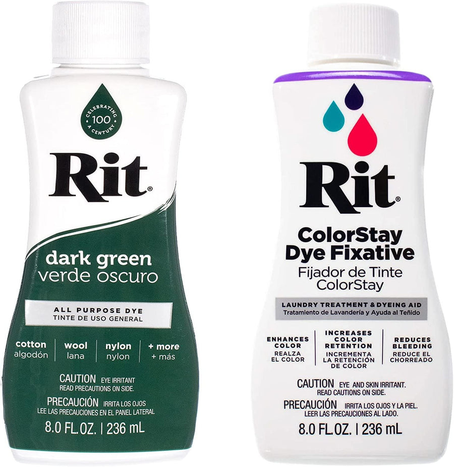 RIT Dye Wide Selection of Colors with Color Fixative