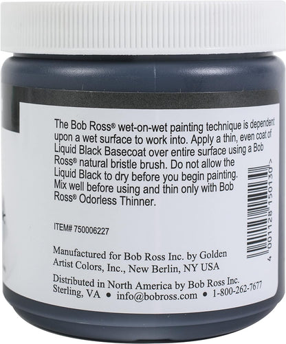 Bob Ross Liquid Black 237ml-Black