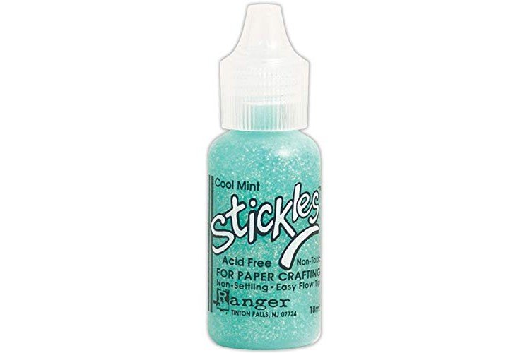 Ranger Stickles Glitter Glue, 0.5 oz, Cool Mint