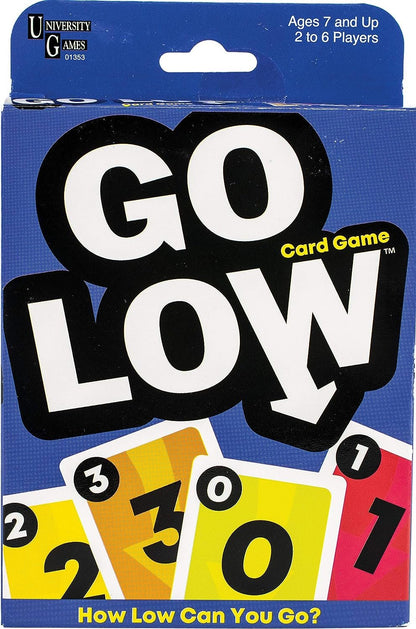 University Games Go Low Card Game Small