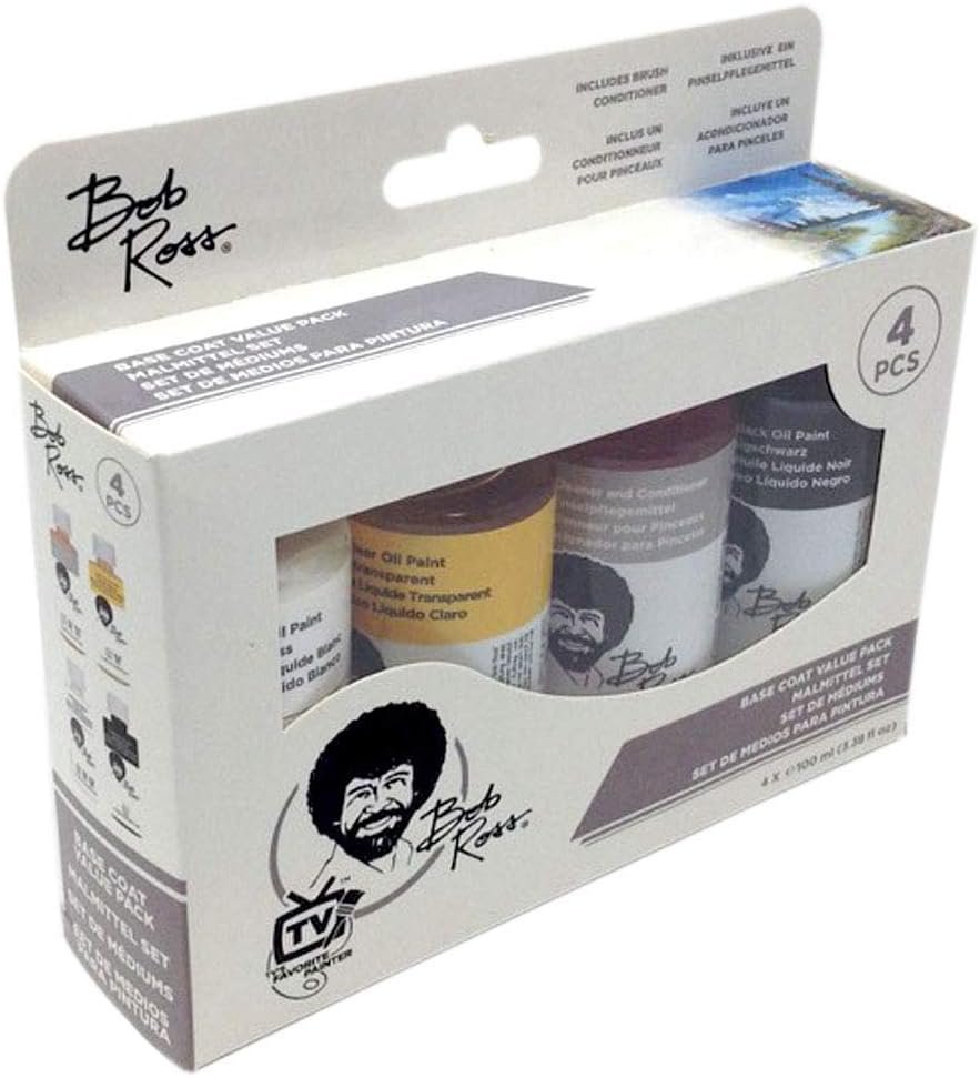Bob Ross Liquid Value Pack 100ml 4/Pkg