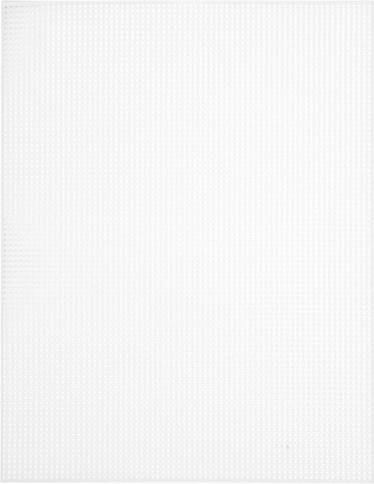 Cousin DIY 7 Count Ultra Stiff Plastic Stitching Canvas, 12 inch x 18 inch, Clear