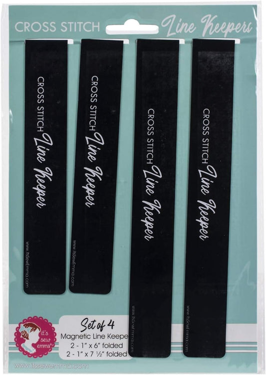 It's Sew Emma Cross Stitch Line Keeper, White