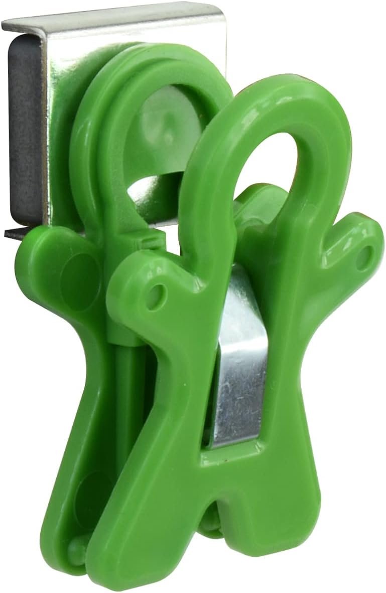The Pencil Grip Magnet Man Magnetic Clip, Assorted Colors, Pack of 10