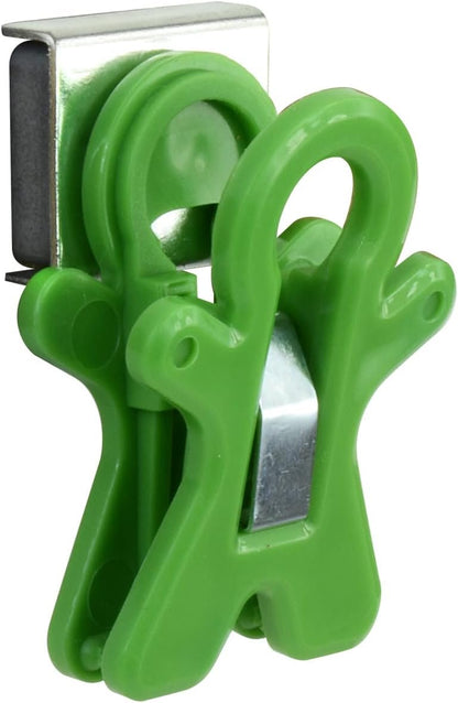 The Pencil Grip Magnet Man Magnetic Clip, Assorted Colors, Pack of 10