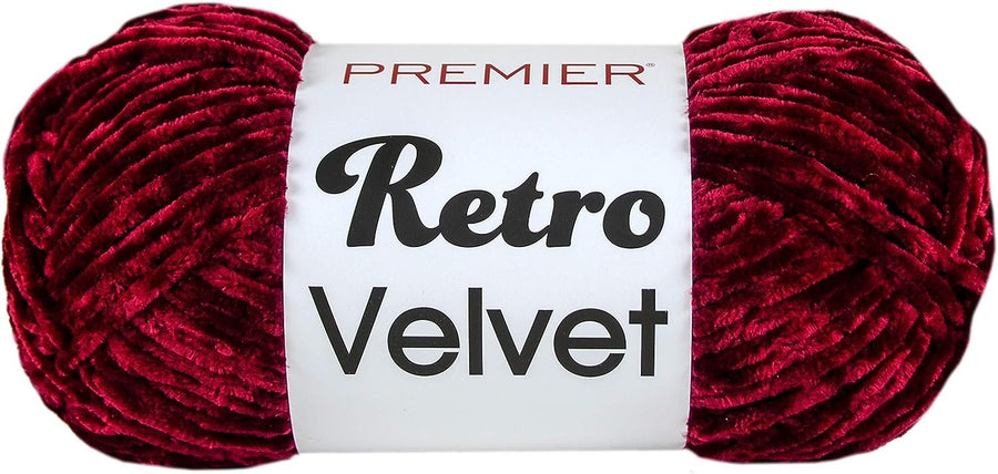 Premier Yarns Retro Velvet-Ruby