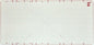 Sullivans Super, 72" Cutting mat, 40" x 72", White/Red