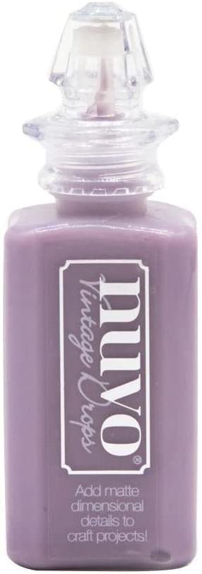 Nuvo- Vintage Drops- Purple Basil- 1315N