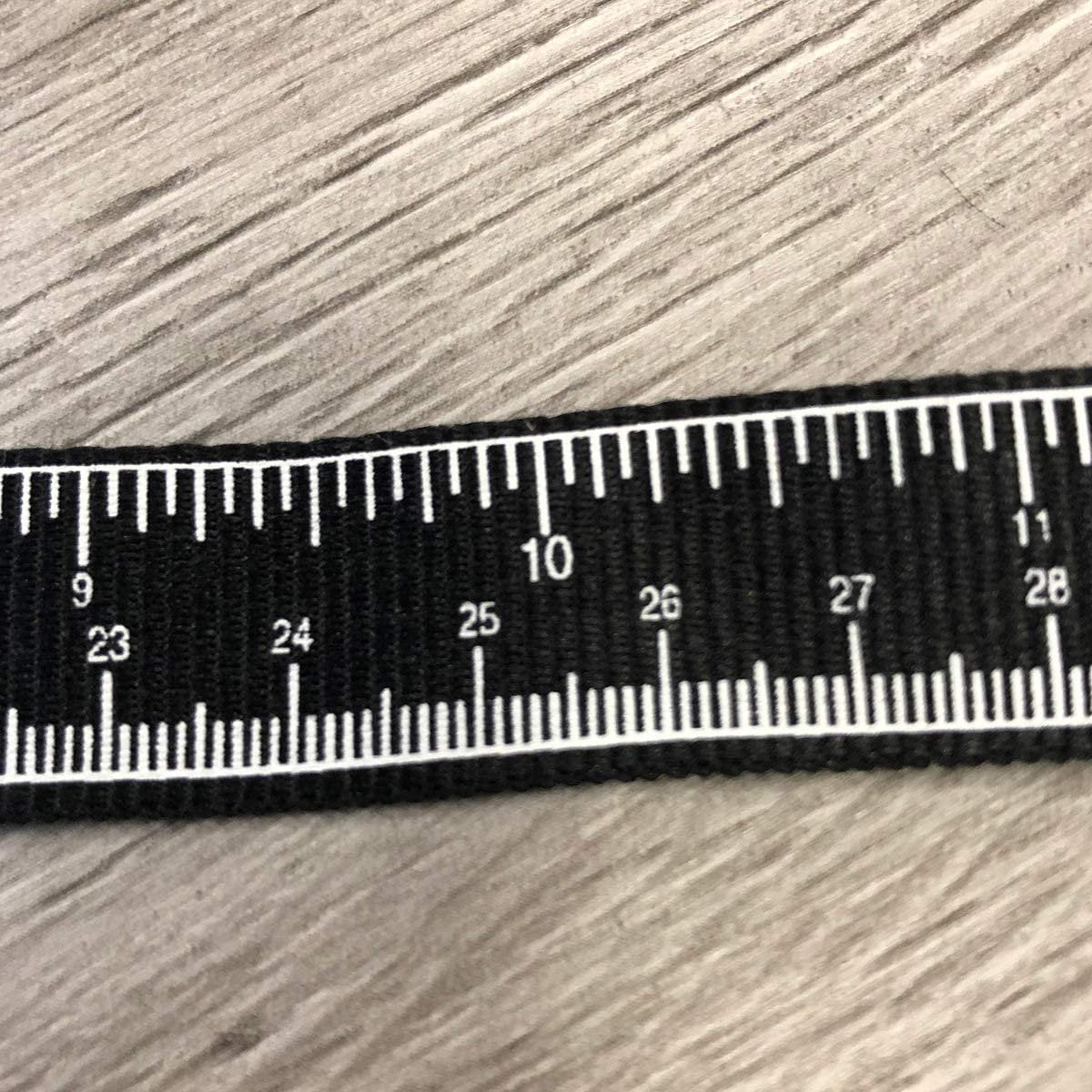 Lanyard Tape Measure Identity ID Card Holder and Badge Holder with Measuring Units in Inches and Centimeters