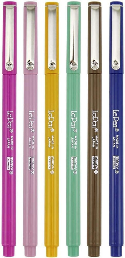Le Pen Retro Set 6/Pkg-43006R