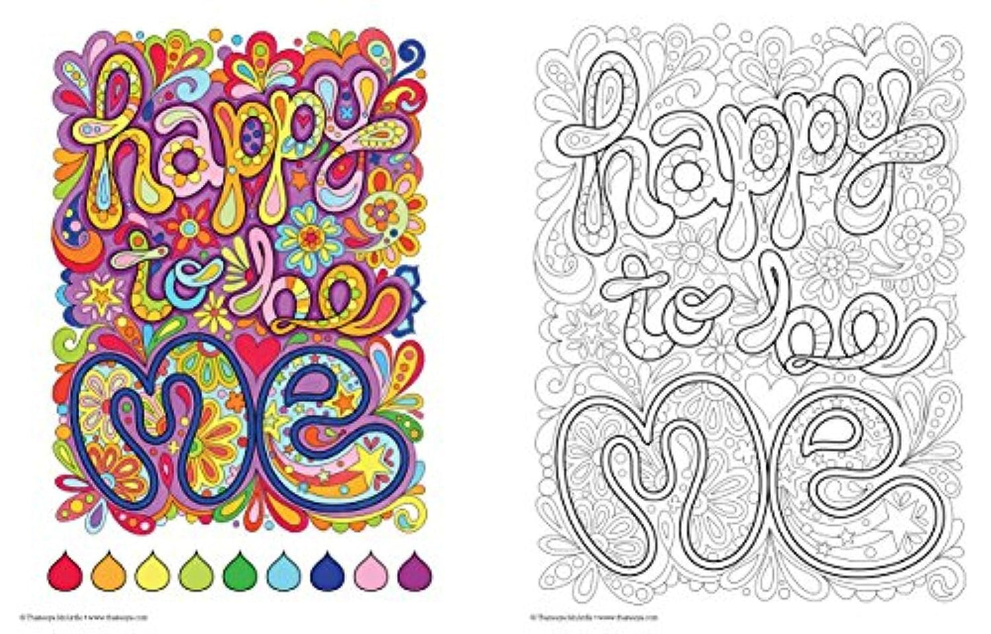 Good Vibes Coloring Book (Coloring is Fun) (Design Originals): 30 Beginner-Friendly & Relaxing Creative Art Activities; Positive Messages & Inspirational Quotes; Perforated Paper Resists Bleed Through