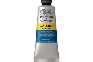 Winsor & Newton 2120541 Galeria Acrylic Paint, 60-ml Tube, Prussian Blue Hue 2 Fl Oz