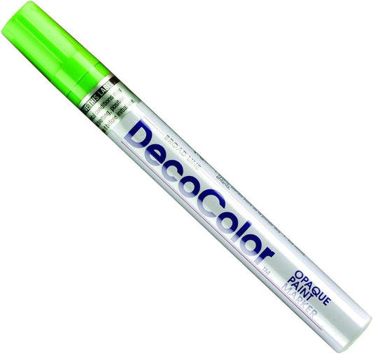 UCHIDA 300-C-11 Marvy Deco Color Broad Point Paint Marker, Light Green
