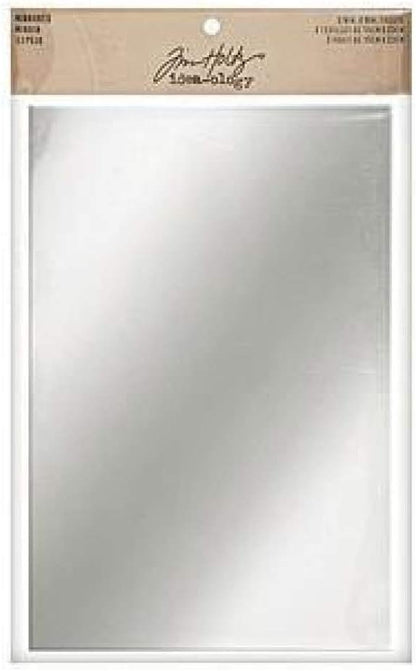 Tim Holtz Idea-ology TH93029 Mirrored Sheets, 2 Sheets, 6 x 9 Inches, Polystyrene