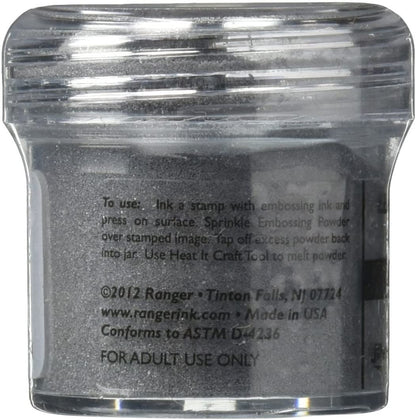 Ranger Embossing Powder, 0.63 oz Jar, Silver