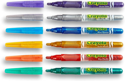 Crayola Glitter Markers 6ct