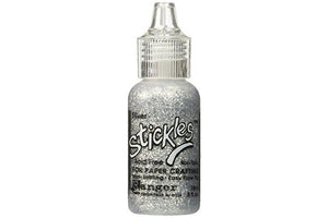 Ranger SGG01-911 1/2-Ounce Stickles Glitter Glue, Silver