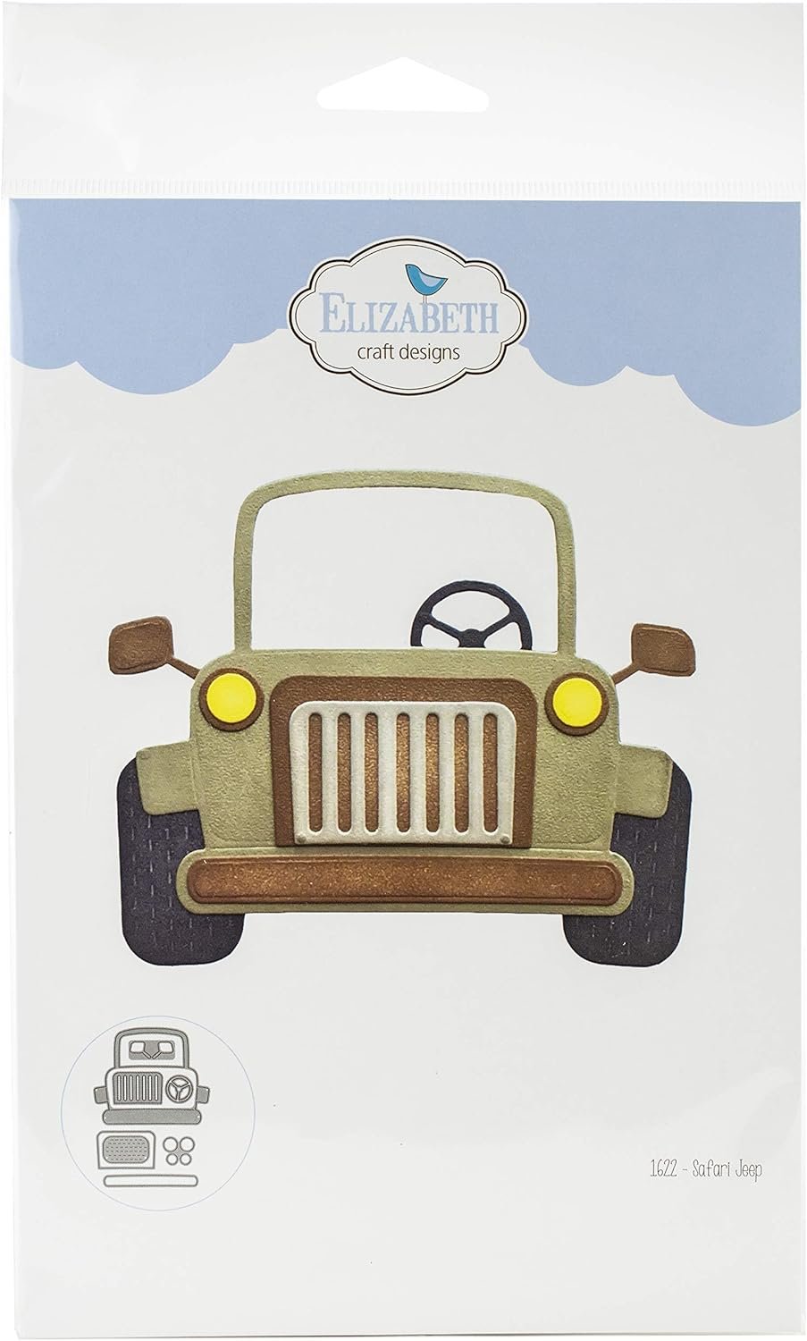 Elizabeth Craft Designs Elizabeth Craft Metal Die-Safari Jeep