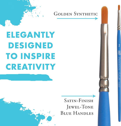 Princeton Select Artiste, Series 3750, Paint Brush for Acrylic, Watercolor and Oil, Filbert, 2