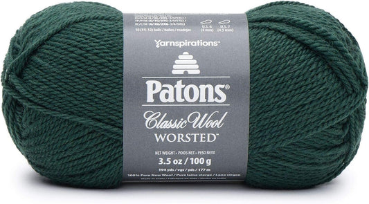 Patons Classic Wool Yarn, Pine