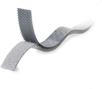 VELCRO Brand Industrial Fasteners Extreme Outdoor Weather Conditions Professional Grade Heavy Duty Strength Holds up to 15 lbs on Rough Surfaces, 4in x 1in (5pk), Strips, Gray