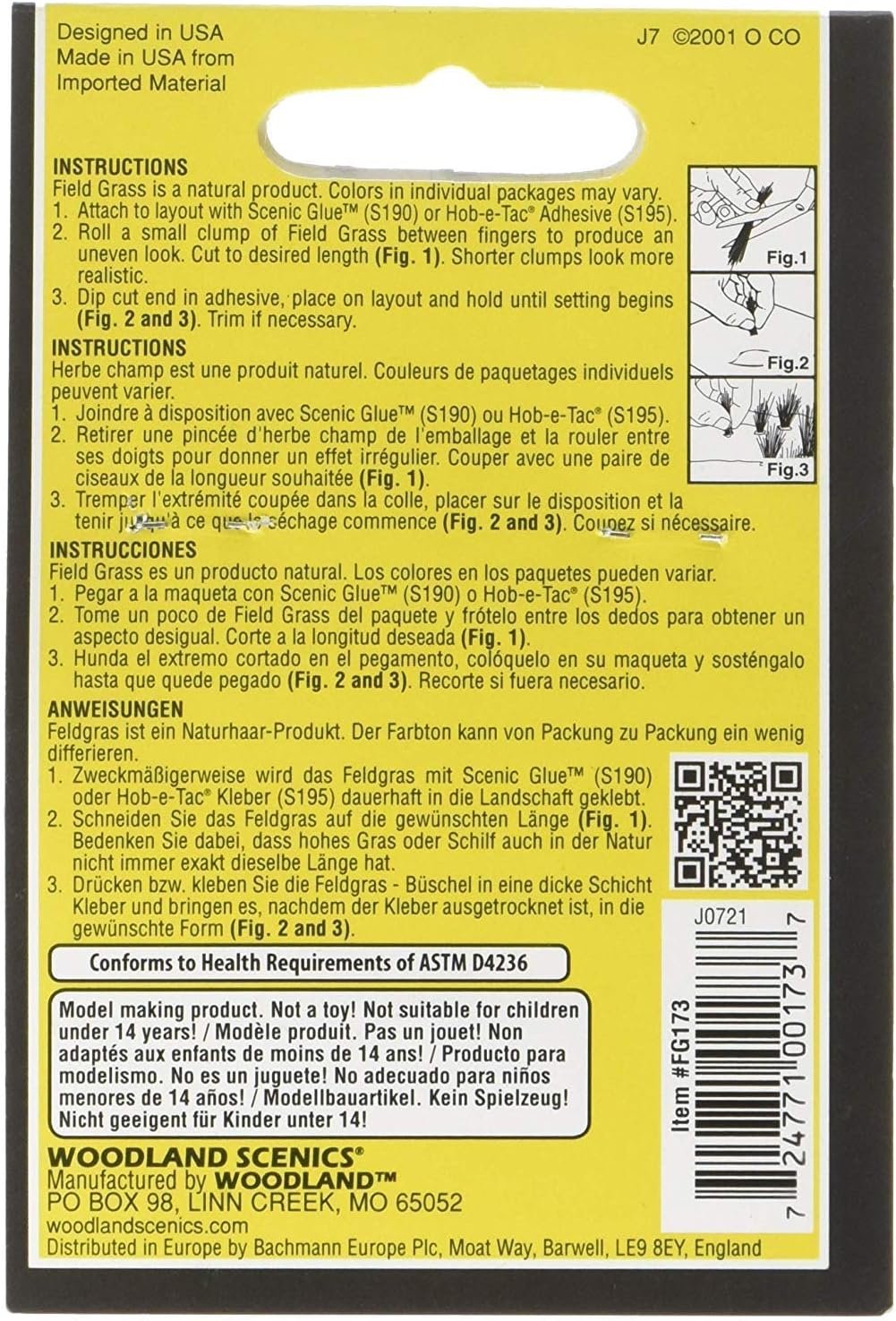 Field Grass 8g-Light Green