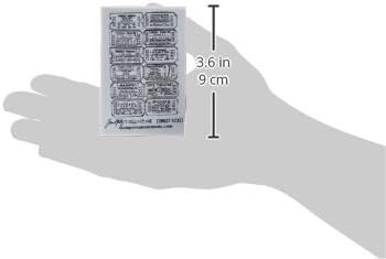 Tim Holtz Cling Rubber Stamp-Ticket