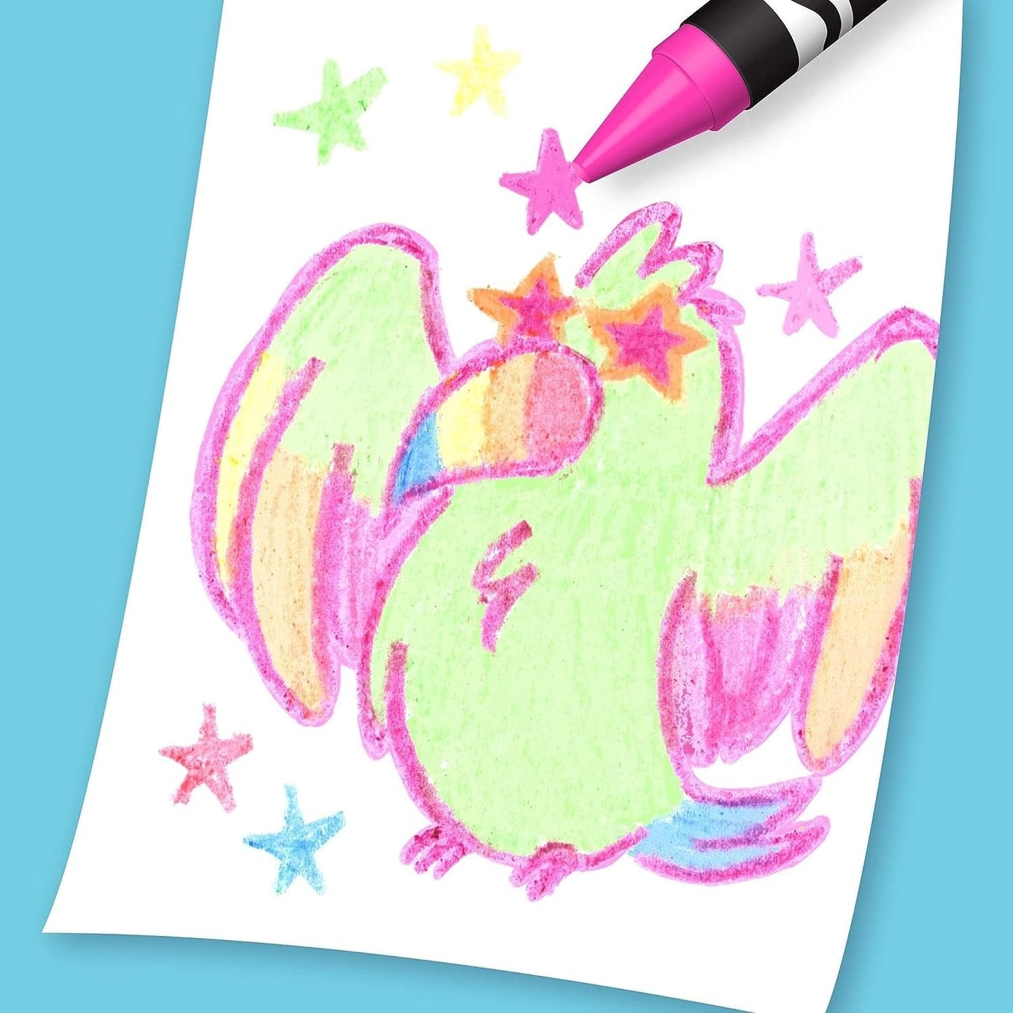 Crayola Neon Crayons, Back To School Supplies, 24 Count